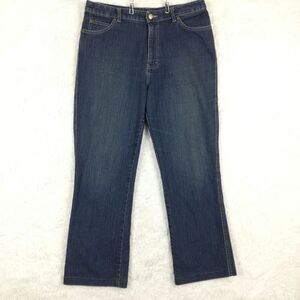 Vtg Calvin Klein Womens Jeans‎ Flare Denim Blue Medium Wash High Rise 12
